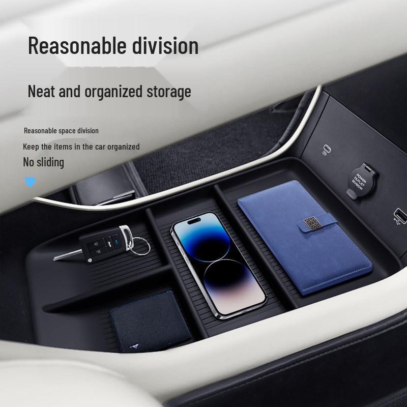 Zhi Jing Shi Jia Center Console Storage Box for 2026 Model - Decorative Armrest Accessories