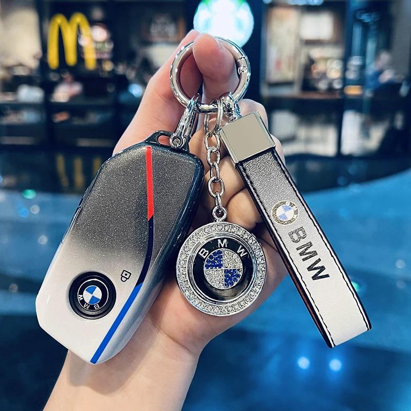 BBYX8 New 2025 Car Key Shell housing For BMW I7 X7 735i 740i G07 LCI IX I20 X1 U11 7 Series G70 G09 XM U06 G81 Key Case Bag accessorie