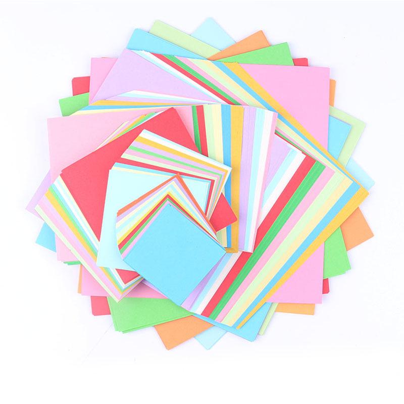 15 cm Square Origami Craft Paper for Kids – Colored Paper for Handmade Projects & Thousand Cranes