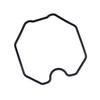2Pcs Motorcycle Carburetor Carb Float Bowl Rebuild Seal Ring Gasket Fit for Honda ATC185 CB650 CB125 XL100 XR500 XR400 18-2681
