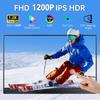 14'' Портативный монитор Сенсорный экран 1.2K IPS-панель USB-C HDMI-совместимый дисплей Отверстие для кронштейна VESA для ПК Ноутбука Xbox Switch