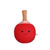 Double Sided Table Tennis Racket Plush Toy Cartoon Girl Kid Gifts Festivals