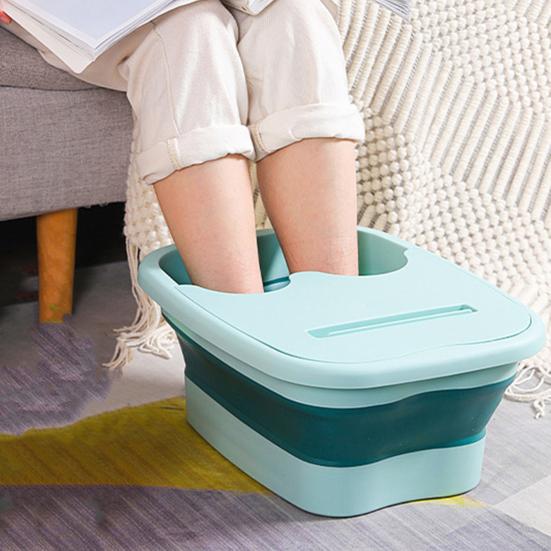 Складной поднос для ног для бассейна, складная ванна для ног, портативная ванна для ополаскивания ног, аксессуары для бассейна