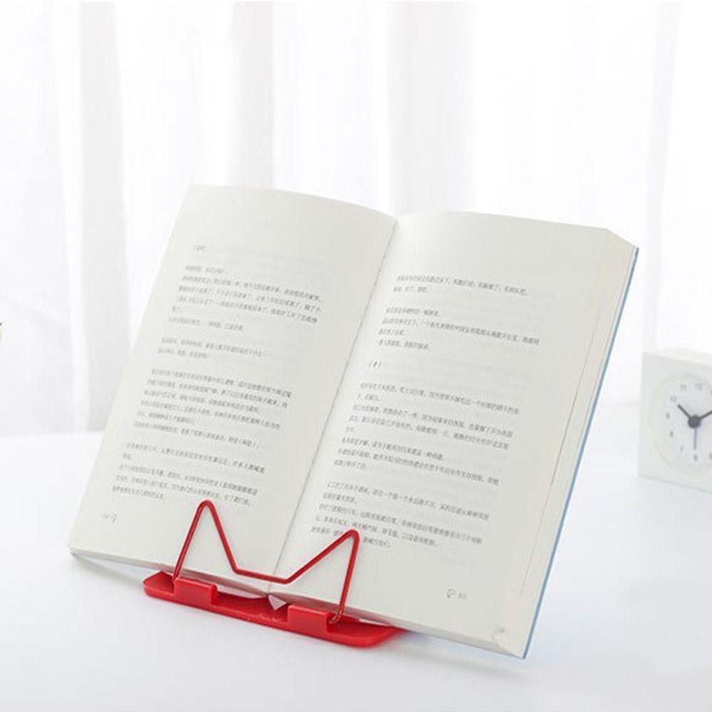 Cookbook Recipe Shelf Reading Bookend Book Stand Books Holder Desk Bookshelf Reading Stand