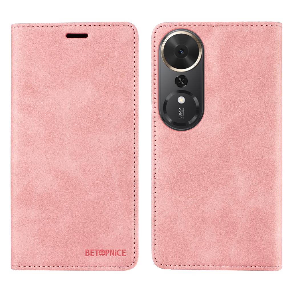 For Honor Play 70 Plus 5G Case BETOPNICE Magnetic Closure RFID Blocking Wallet Stand Leather Phone Cover