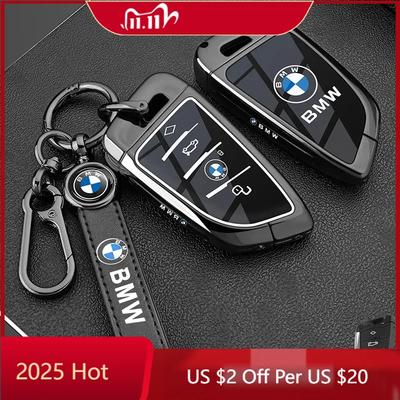 Горячий 2025 Чехол-оболочка для корпуса автомобильного ключа для BMW 1 2 3 4 5 6 7 Серии X1 X3 X4 X5 X6 X7 F20 G20 G30 G05 G11 F15 F16 G01 G02 F48 Авто АС