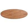 342959 vidaXL Round Table Top Light Brown Ø40x1.5 Cm Treated Oak Wood