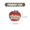 10Pcs Fruit Shape Craft Button 20MM Acrylic Button 4 Hole Sewing Button for Clothes Sewing Craft Knitting Decoration