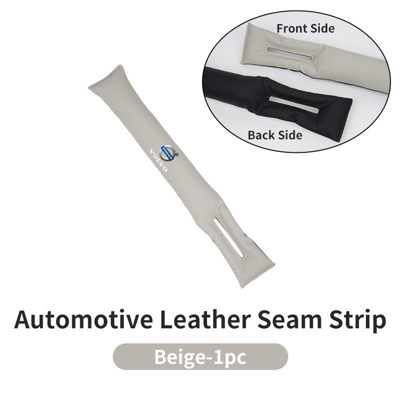 Automotive Two-tone Leather Seam Strip Leak-Proof Auto Seat Gap Plug For Volvo XC60 S60 V40 V50 V60 XC40 V70 C30 S40 XV40 S70