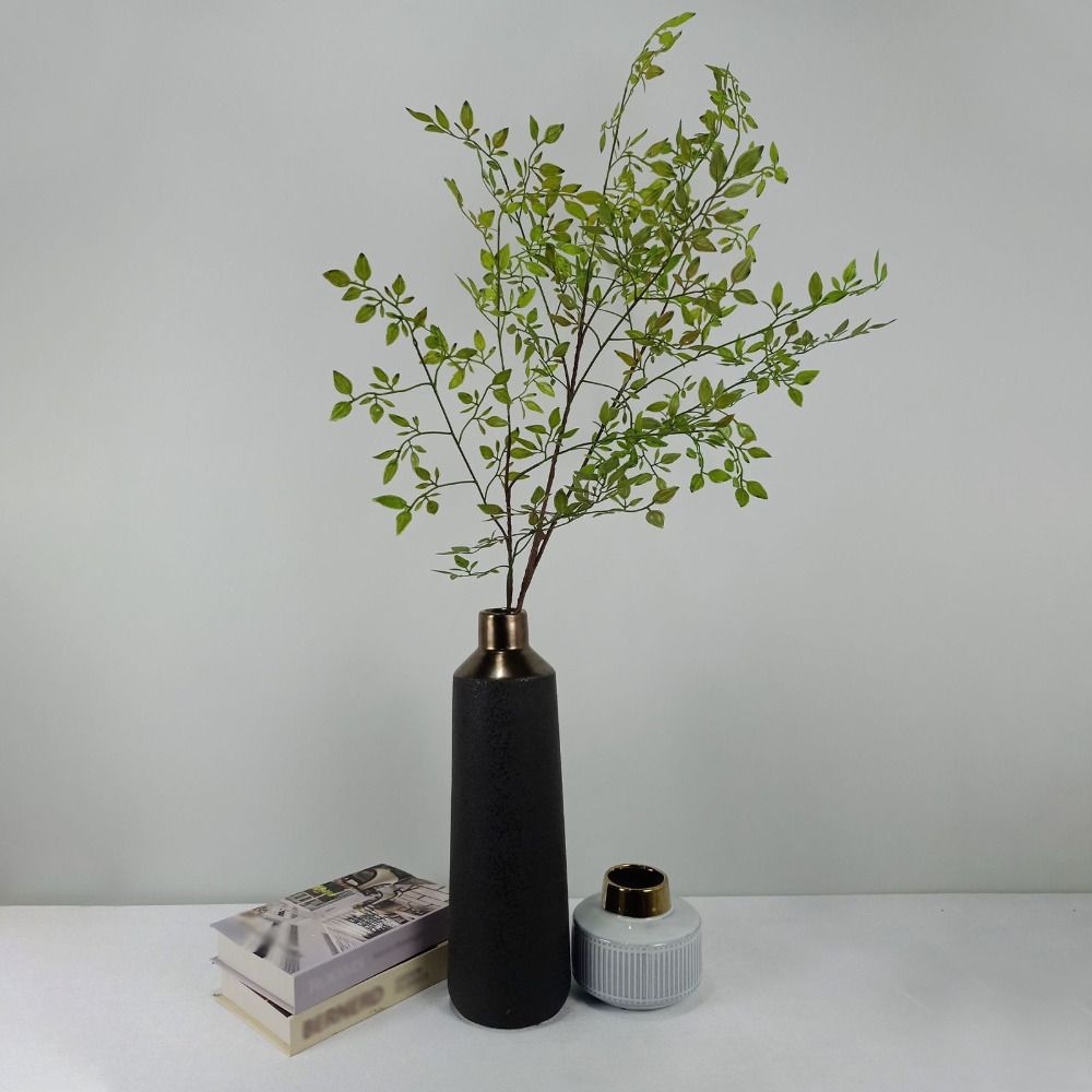 Handmade Artificial Nantian Bamboo Branch Flexible Fake Plants Simulation Nantian Bamboo  Office