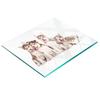 Decorative Glass Kitchen Chopping Board Husky Puppies 60x52 Cm
