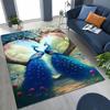 3D Красочный Павлин Романтические Птицы Ковер для Спальни Гостиной Дивана Домашний Придверный Коврик Декор, Большой Детский Игровой Нескользящий Напольный Коврик