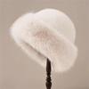 Big Fluffy Hat for Women Luxury Plush Hat Warm Winter Hat Thicken Cold Snowy Day Cap EMA