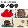 Светодиодный солнечный садовый светильник Multi Craft Водонепроницаемый дизайн Миниатюрный домик для фей Работает от солнечной энергии Наружный декор Домик-гриб для фей