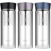 Thermos Бутылка-заварник для чая из двустенного боросиликатного стекла