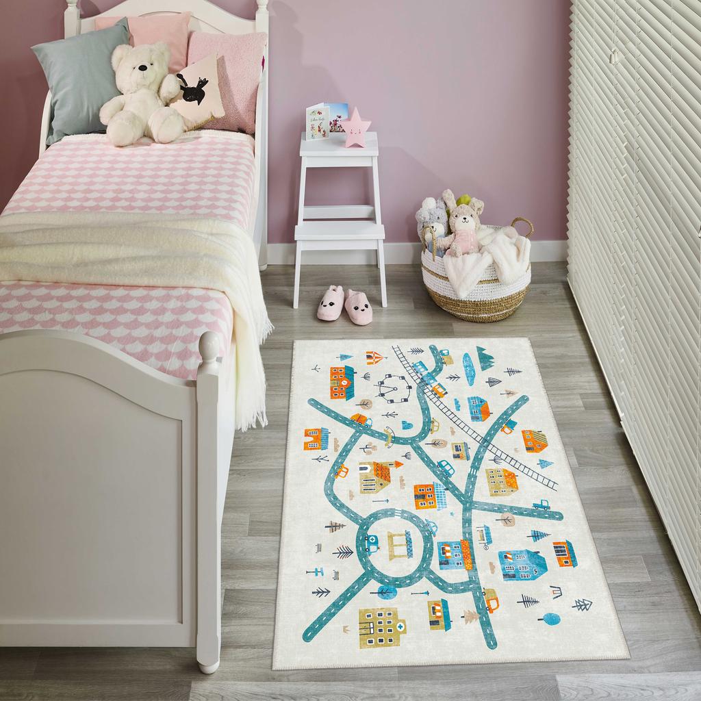 Декоративные коврики, Коврики для гостиной, Коврик, пригодный для машинной стирки, Нескользящий коврик