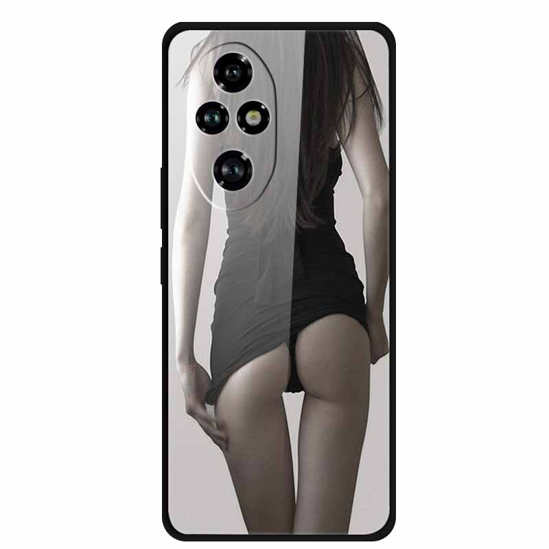 Tempered Glass Case For Honor 200 Pro Case Hard Phone Back Cover Soft Bumper For Honor 200 Pro Case Honor200 Pro 200Pro Bag Capa