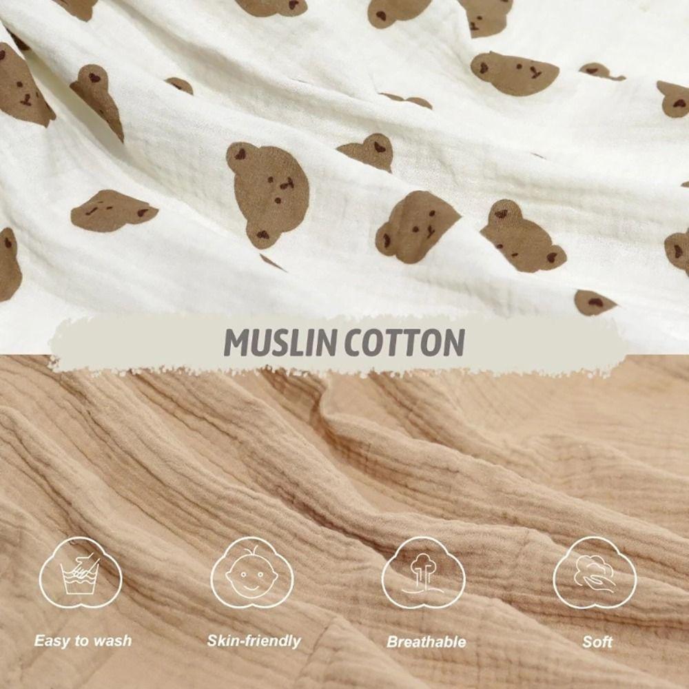 2Pcs/Set Breathable Newborn Changing Pad Cover Printed Cradles Mattress Cover Crib Fitted Sheets