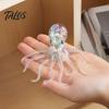 Hand Exercise Ball Bead Filled Octopus Squeeze Toy, Stress Relief Sensory Toys Mini Fidget Toy for & Relaxation