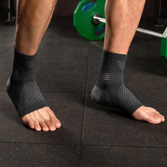 2 пары носков для невропатии, дышащие мужские и женские обезболивающие, компрессионные рукава для ног, без пальцев, артрит, защита лодыжки, поддерживающий бандаж