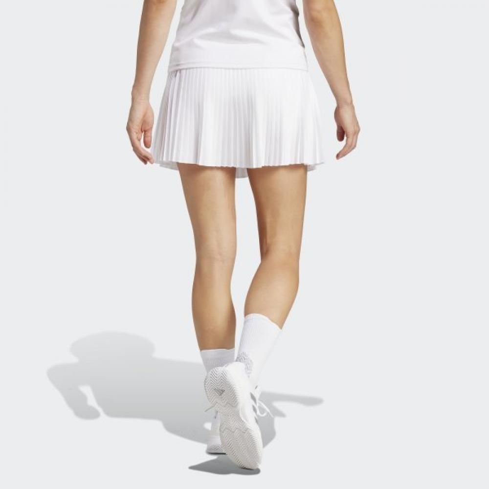 Adidas Women S Mid riSe Club Pleated Skirt With Climacool