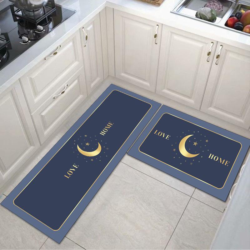 Коврик для пола на кухне, коврик для ног у входной двери, длинный коврик у входа с рисунком, впитывающий коврик для дома