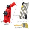 Multi-Angle Paint Brush Extension Handle Retractable Extension Pole Attachments Removable Wall Painting Rods for High Ceiling