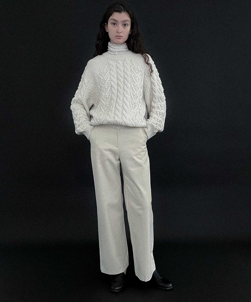 STUDIO SALT Edie Winter Pants_Cream