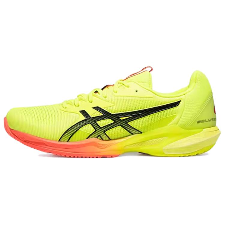 Asics Мужские кроссовки Solution Speed FF 3 Paris Желтый Безопасность-Желтый Черный 1041A479-750