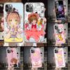 Мягкий чехол для телефона CardCaptor Sakura Anime для IPhone 11 17 Air 16E 16 Pro Max 15 + 14 Plus 13 Mini 12 Apple 7 SE 8 Fundas Coque 11
