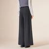 IEF Women's Korean Style Wool Blend Wide-Leg Pants