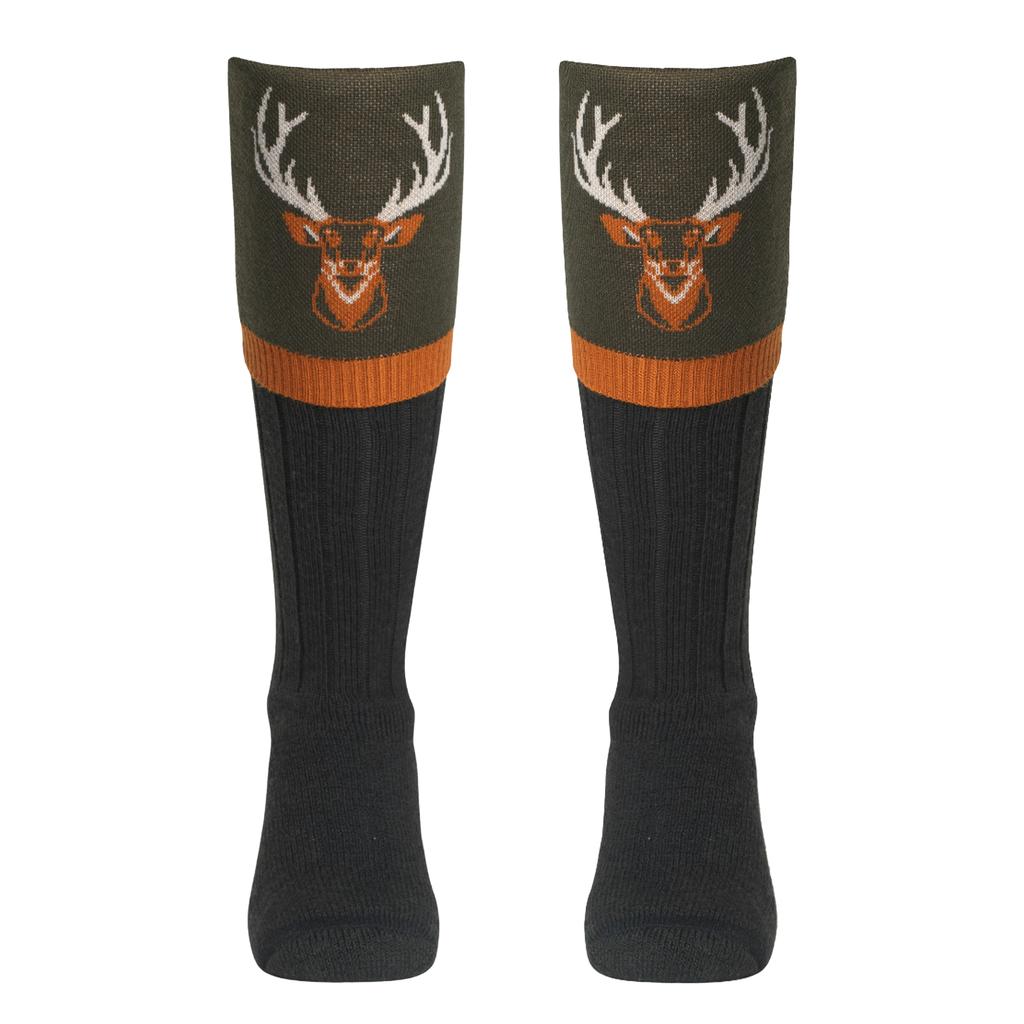 Waring Brooke Unisex Adult Majestic Stag Boot Socks
