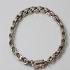 [Chacha Jewelry] Paper 5mm Luxury Silver Chain Silver Bracelet Couple Birthday Gift Unisex Vintage