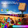 Outdoor String Lights Solar Powered 300LED Fairy Lights Waterproof with 8 Modes Twinkle Lights for Christmas Garden Tree Decor