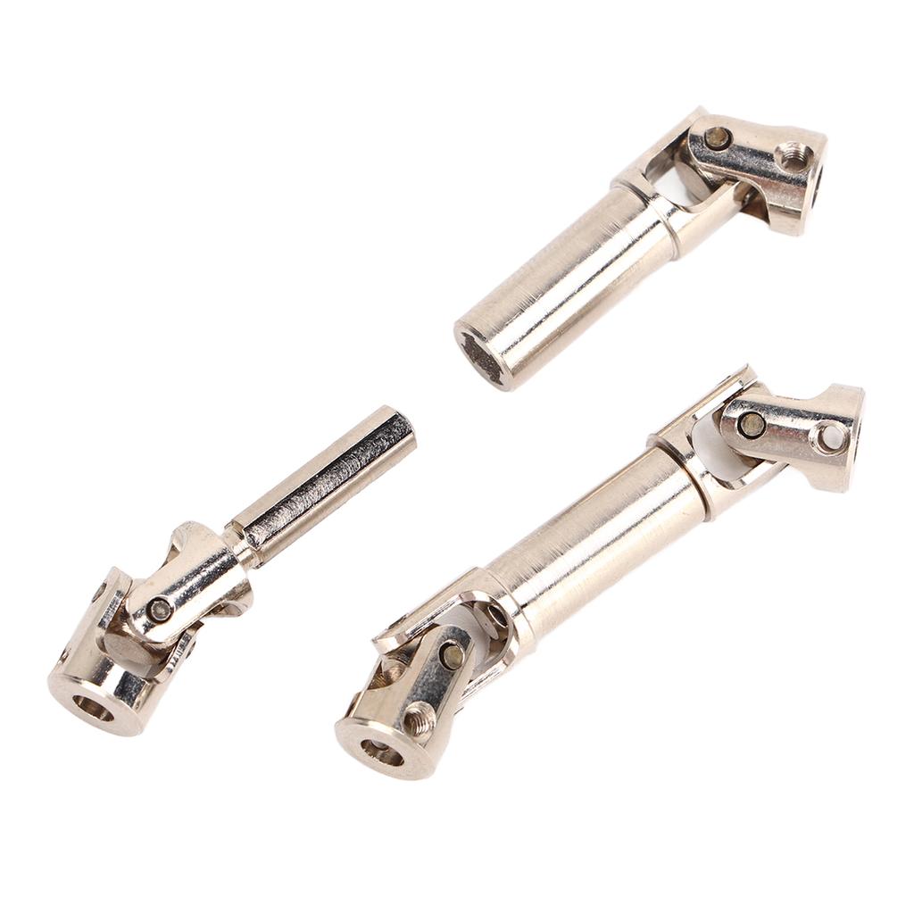 2Pcs RC Car Drive Shaft High Strength Steel Structure RC Car Upgrades Parts for FMS FCX24 124