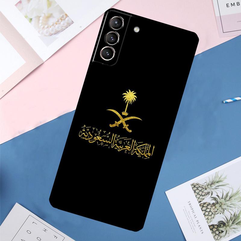 Чехол-футляр с флагом Саудовской Аравии для Samsung Galaxy S24 Ultra S21 S22 S23 S25 Ultra S9 S10 Plus S20 FE S25 FE Задняя крышка