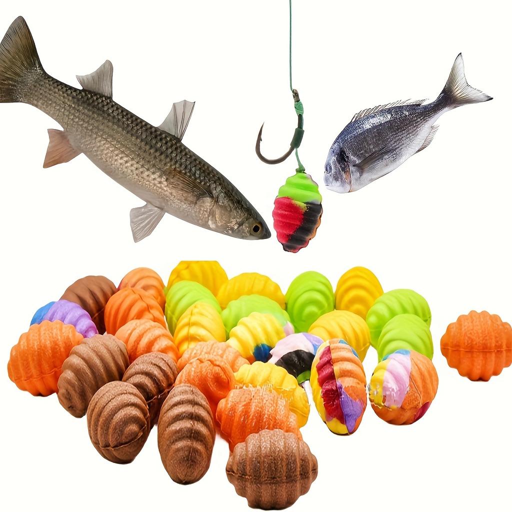 Цветная приманка-червь, полипропиленовый пластик, плавающая приманка для ловли карпа, многозапаховая, в форме насекомого, рыболовные снасти, спорт на открытом воздухе,