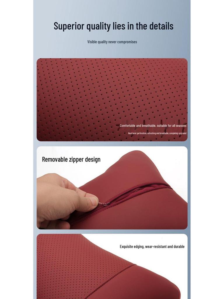 SWM Car Seat Headrest & Lumbar Support for SWM Models G05/X7/X3X2 - Iron Man Neck Guard