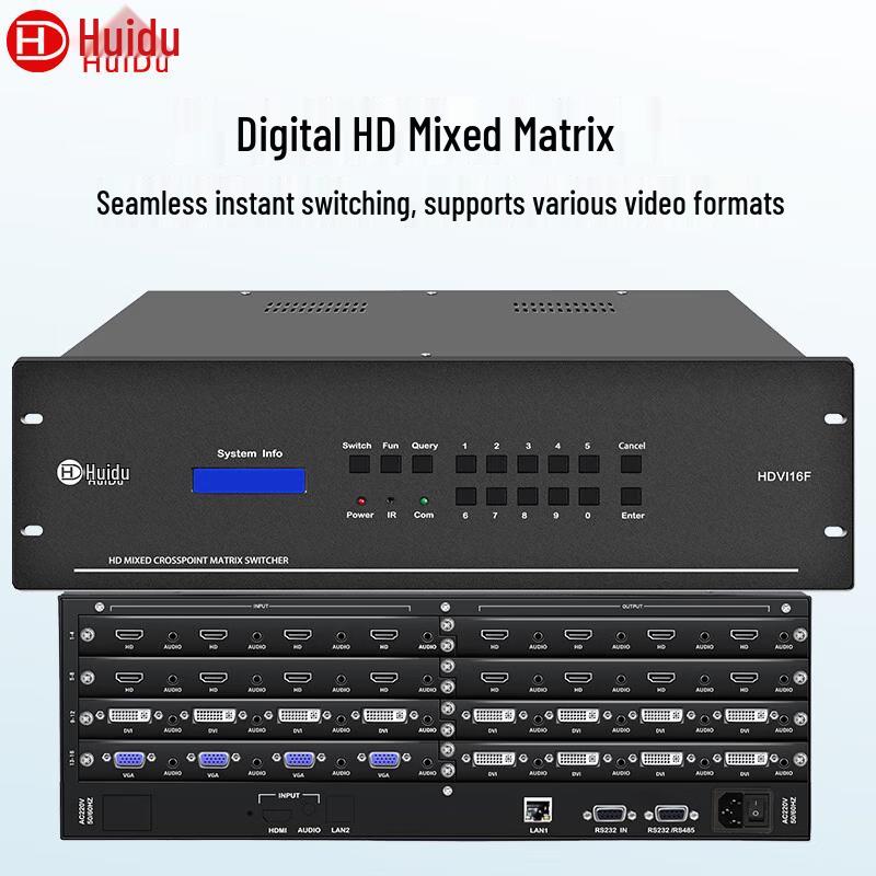 HuiDu Professional AV Matrix Switchers & Input Cards (CN version)