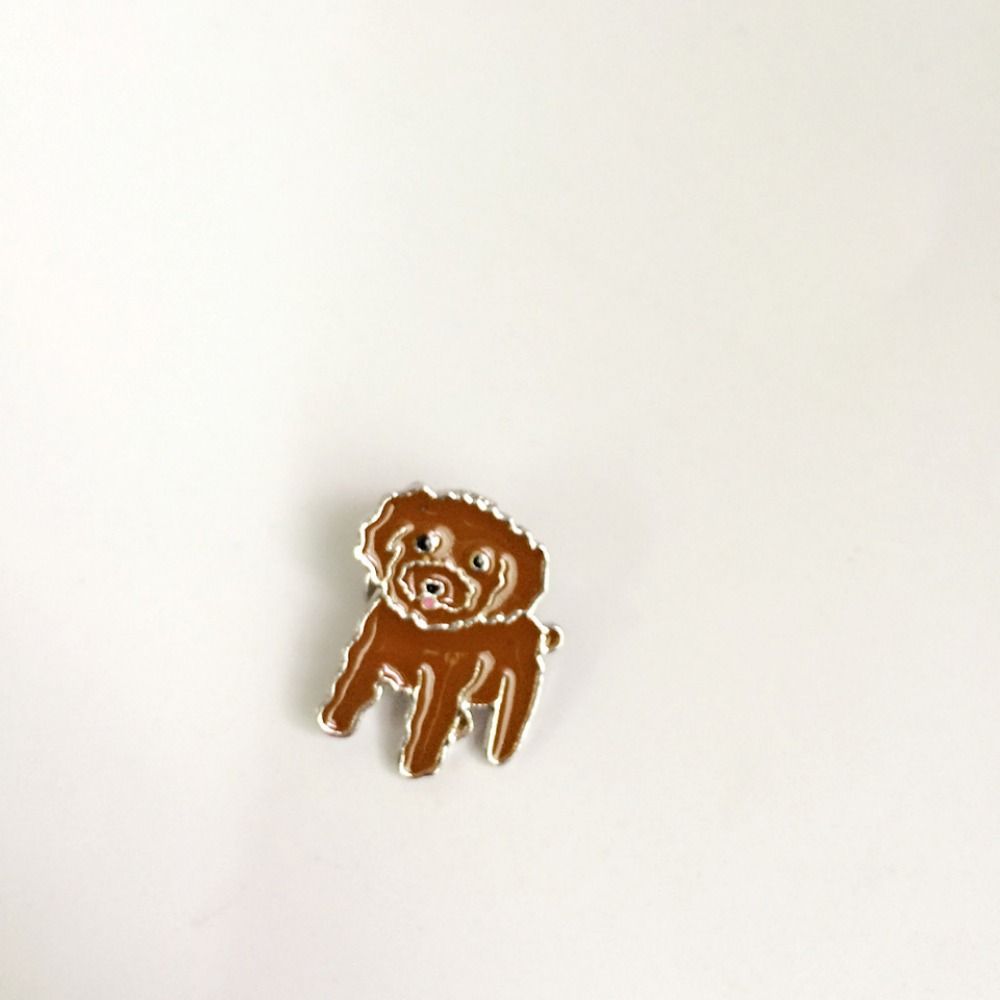 Cartoon Dog Dog Animal Enamel Pins Bulldog Cartoon Metal Badge Pet Dog Brooch Kid Gift