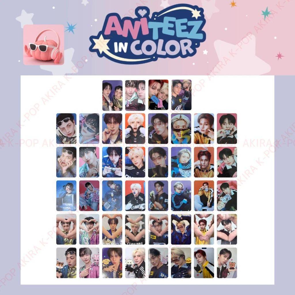 ATEEZ X ANITEEZ В ЦВЕТЕ POPUP STORE СЛУЧАЙНАЯ Фотокарточка ОФИЦИАЛЬНАЯ