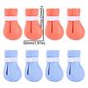 4PCS Anti-Scratch Cat Claw Protector Adjustable Cat Foot Cover Cat Bath Wash Boots  Nail Trimming