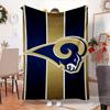 Angeles Rams Team  Blanket Outdoor Flannel Blanket for Camping, Hiking, Garden Parties, Picnic Essentials,gift for family and friends