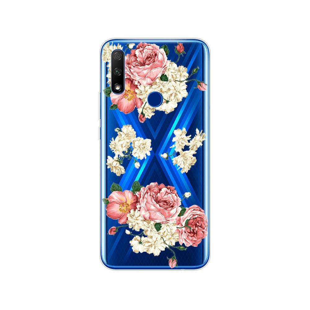 Для Honor 9X Global Case Honor 9X Премиум Чехол Силиконовый ТПУ Мягкая задняя крышка Чехол для телефона Для Huawei Honor 9X Premium STK-LX1 Бампер