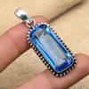 Красивый танзанит драгоценный камень стерлингового серебра 925 пробы ювелирные изделия ручной работы кулон для свадебного подарка