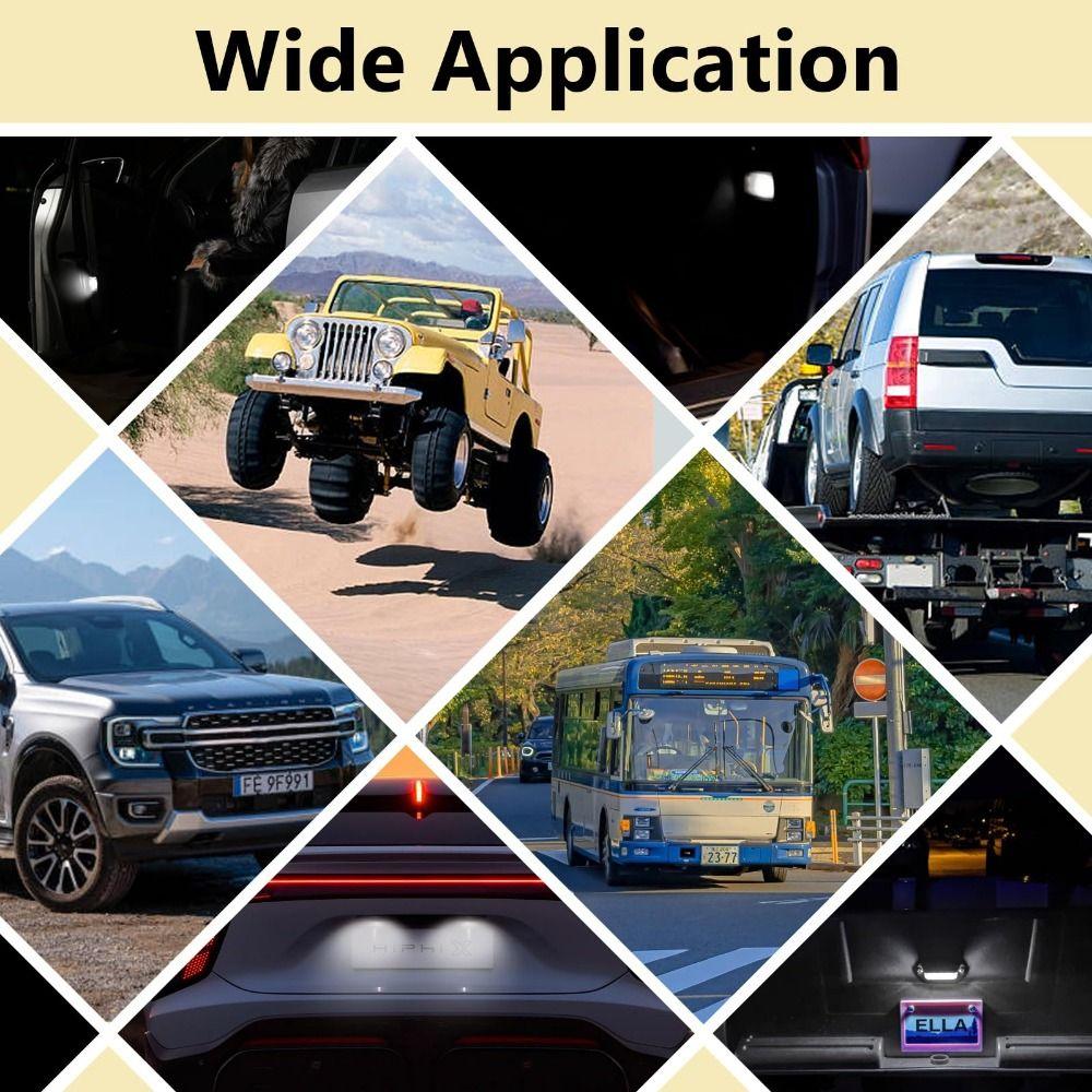 2 шт. Универсальный светодиодный фонарь номерного знака 12 В-24 В Боковой фонарь Ступенчатые лампы Задний фонарь Грузовик Автодом Прицеп