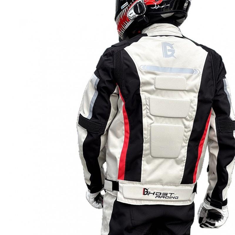 Mens Motorcycle Riding Jacket Waterproof Windproof Thermal Protective Gear All Racing Touring