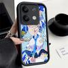 Чехол для телефона для Xiaomi Redmi Note 15 14 13 Pro Plus Аниме Kwaii Девушка Ins Стиль Оболочка 12S 11 11S 11T 5G 14S Мягкий Силикон Funda