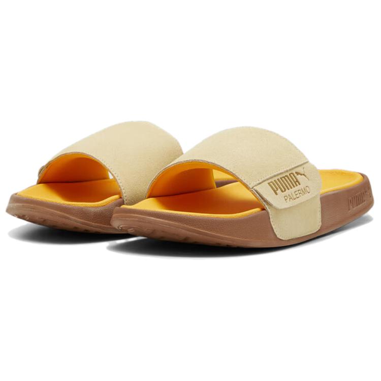 Puma Шлепанцы Leadcat 2.0 Palermo Foil 'Creamy Vanilla PUMA Gold Tangerine Gum' 399041-01