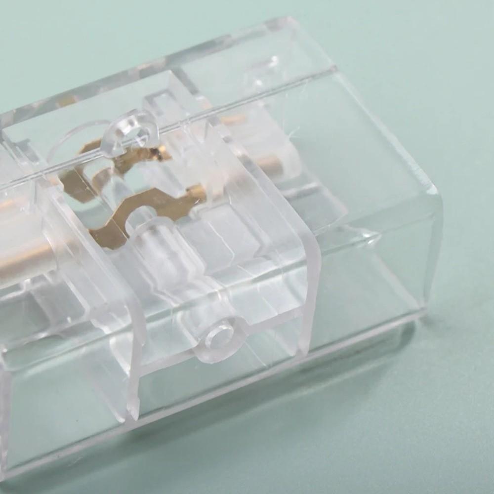 V/Y/I Type LED Lamp Connector 110-240V Honeycomb Light Tube Connector 2-Pin V/Y/I Connector